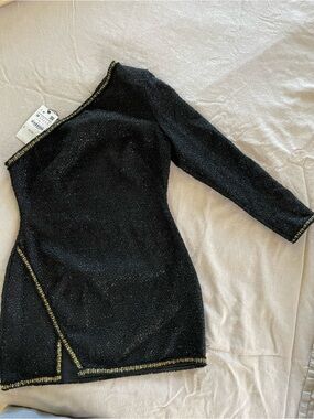 chinese dress ladies Faux Leather Jackie Dress | Women's Dress Boutique main image 1